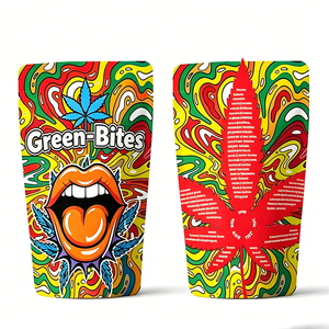 Sheng Kang <b>Packaging</b> Blaze-Rocks Stand Up Pouch Zipper Bag Digital Printed Resealable Food Grade BOPP Laminated - Product Image 6