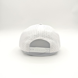 Toptan özel PVC yama halat su geçirmez Polyester erkekler 5 Panel <span class=keywords><strong>Snapback</strong></span> spor beyzbol şapkası Golf şapka - Product Image 6