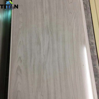 Colombia Falso Techo PVC Laminado Sky Razo PVC de 9mm Placas de Techo PVC Satinado Sky 30x590