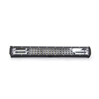 Barra de luz led de inundación impermeable, barra de luz de trabajo de 100000 lúmenes, color ámbar y blanco dual