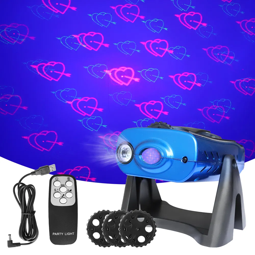 Festival Party Laser stage Projection Lighting 532nm 650nm <1mw sound and remote control for party and disco