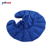 Oreiller en forme de U avec perle d'argile naturelle pour soulager la douleur relaxante du cou