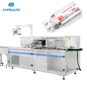 Machine multifonctionnelle automatique horizontale en aluminium plastique pour comprimés, capsules et bouteilles de produits de soins de santé, cartonneuse et emballage