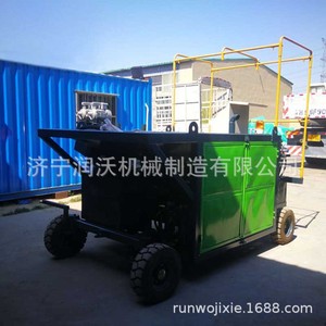 Máquina Compacta para Formar Bordillos con Motor para la Construcción de Barreras de Agua en Carreteras - Product Image 5