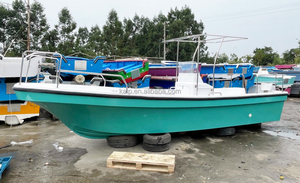 Barca da Pesca 5,8m / 20ft con Tendalino per Carico Merci, Motore Fuoribordo 60HP, Console, Serbatoio Autopulente, Attrezzatura per Ossigeno, Navigazione - Product Image 6