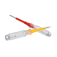 Testeur de tension CA professionnel HannaH en gros, 80V-500V, corps transparent, stylo de test électrique, kit de service tournevis, vis lumineuse