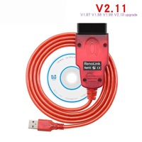 Nouvelle version RenOLink V2.11 Scanner de diagnostic automobile et programmeur d'ECU pour véhicules Renault