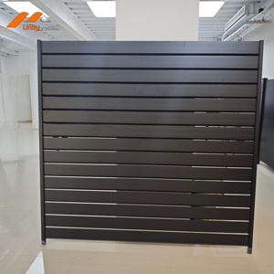 Clôture en aluminium de qualité industrielle, ventilée, imperméable, pour la protection de la vie privée, destinée aux projets d'infrastructure et d'utilité publique - Product Image 3