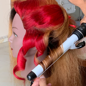 Vero americano africano femminile manichino Remy parrucchiere manichino per la formazione di salone di cosmetologia testa manichino con <span class=keywords><strong>capelli</strong></span> di alta qualità - Product Image 5