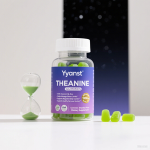 OEM 1500mg Theanine Gummies con vitamina D Zinc para adultos Soporte inmunológico Alivio del sistema nervioso Mejora de la energía - Product Image 5
