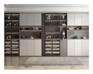 Modern Luxury bar Wine Storage Room Cabinet Glass Wine Cabinet <strong>Furniture</strong> - Product Image 5