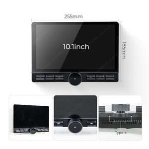 Écran de navigation <span class=keywords><strong>Bluetooth</strong></span> universel pour voiture DUDUAUTO modifié, type DUDU7 à 7 boutons, 10,1 pouces et 12,9 pouces - Product Image 3