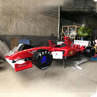 Cockpit de simulateur de course VR sur mesure en fibre de verre haute résistance pour le divertissement commercial, fabrication de précision OEM ODM