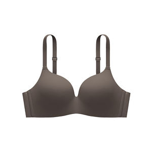 Vente en gros de soutien-gorge sans couture de haute qualité soutien-gorge de sport grande taille pour femmes sous-vêtements confortables froncés sans <span class=keywords><strong>jantes</strong></span>, - Product Image 5