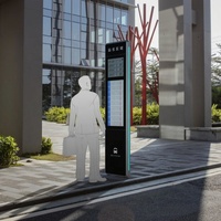 Affichage numérique intelligent pour arrêt de bus, écran E-ink pour l'affichage en temps réel des arrivées de bus et la publicité
