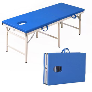 Table de massage portable de haute qualité, très demandée, lit de spa pour extensions de cils, lit de thérapie pliable avec appui-tête détachable - Product Image 4