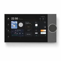 Panneau de commande intelligent Tuya Zigbee 8,0 pouces sous système Linux pour hôtel et maison, avec contrôle sonore et gradation de l'éclairage en groupe