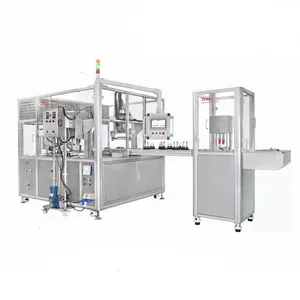 Full Automatic Rotary Silicone Mold Lipstick Filling,freezing,releasing and Rotating Production Line-lipstick Mixing Machine