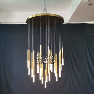 Lustre moderne <span class=keywords><strong>de</strong></span> luxe lampes Cristal Lustre maison lampes <span class=keywords><strong>de</strong></span> salon luminaire suspendu décoration lustre en cristal <span class=keywords><strong>de</strong></span> roche - Product Image 3