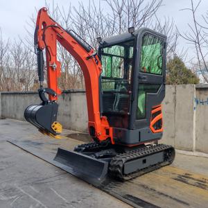 Mini-excavatrice multifonctionnelle la <span class=keywords><strong>moins</strong></span> chère, excavatrice de 1 tonne, mini-excavatrice compacte pour travaux de construction, excavatrice compacte d'occasion - Product Image 3