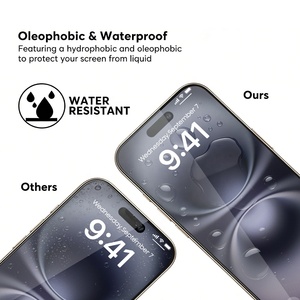 ฟิล์มกระจกนิรภัยใส HD คุณภาพสูง <span class=keywords><strong>ราคา</strong></span>โรงงาน 9H 2.5D สำหรับ iPhone 18 17 16 15 14 13 <span class=keywords><strong>12</strong></span> 11 X <span class=keywords><strong>Pro</strong></span> <span class=keywords><strong>Max</strong></span> Plus หนา 0.33 มม. - Product Image 6