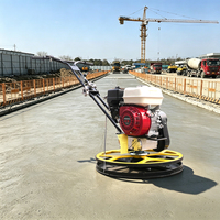 Polisseuse automatique portative pour sols en béton et ciment, machine de nivellement de surface carrée pour routes