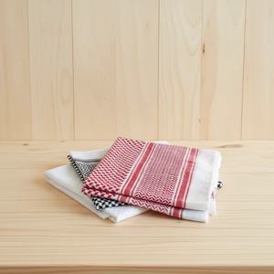 工場卸売 カスタム 55インチ シフォン チェック柄 ストライプ 通気性 レッド ケフィヤ ラップ イスラム教徒用 メンズ スカーフ - Product Image 6