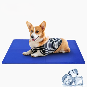 Tapis rafraîchissant autonettoyant pour animaux de compagnie, grand format, non toxique, sûr, <span class=keywords><strong>coussin</strong></span> <span class=keywords><strong>auto</strong></span>-refroidissant pour soulager la chaleur, pour grands chiens et chats, utilisation estivale - Product Image 1