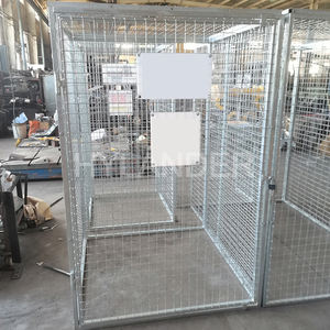 <strong>Dog</strong> <strong>Kennels</strong> Large Outdoor Pet Cages Heavy Duty Metal Galvanized Steel Outside <strong>Dog</strong> <strong>Kennel</strong> - Product Image 2