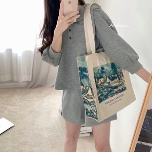 Custom Logo Size Printed Eco Friendly Recycled Reusable <b>Plain</b> Bulk Polyester Cotton <b>Canvas</b> Grocery Shopping <b>Tote</b> <b>Bag</b> - Product Image 3