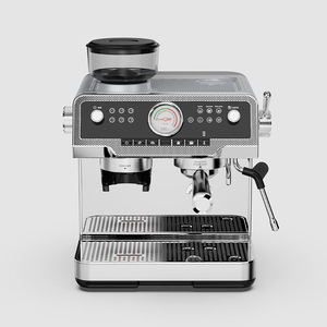 Nouvelle <span class=keywords><strong>machine</strong></span> à café Anbolife, <span class=keywords><strong>machine</strong></span> à <span class=keywords><strong>expresso</strong></span> semi-automatique professionnelle avec système de pressage automatique et moulin à grains - Product Image 4