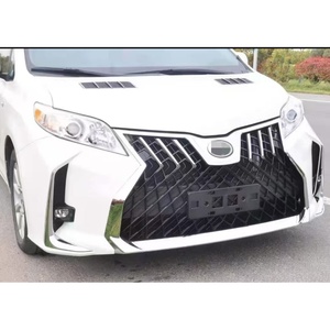 Kit de Carrocería para Toyota Sienna, Actualización a Lexus <span class=keywords><strong>LM</strong></span> 2011-2020, Parachoques Delantero y Trasero, Rejilla, Capó, Buen Ajuste - Product Image 4