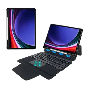 Magnetic Integrated Wireless Keyboard case with Pen slot For Samsung Galaxy Tab S9 FE 10.9 X516 2023