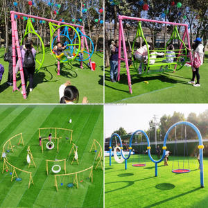 Centre de vente de la maison Centre de divertissement parent-enfant Balançoire de lune lumineuse Parc à thème extérieur Photographie Accessoires de fond Bail - Product Image 3