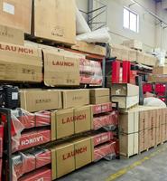 Elevador de Tijera Oculto LAUNCH TLT635A de 3.5 Toneladas, Aprobado por CE, Elevador de Media Altura en Stock, Equipo para Garaje