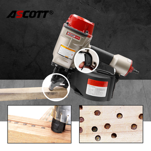 Pistol Paku Gulung Pallet CN70 Daya Tinggi 1-3/4"~2-3/4" 225-300PCS Alat Pengikat Pneumatik untuk Pemasangan Rangka, Dinding, Pagar, dan Pemasangan Paku Gulung - Product Image 4