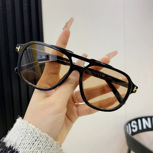 Trendy Polarized Light Weight <b>Square</b> <b>Sunglasses</b> UV Protection Oversized Full Rim <b>Frames</b> New Retro Style - Product Image 4