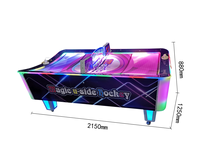 2024 monnayeur intérieur magique u-side air hockey table air hockey billet rachat machine de jeu