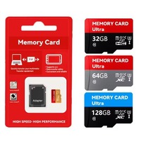 Tarjeta de Memoria SD Original de 128GB U1 para Mini SD, Tarjeta de Memoria SD de Plástico Genuina para Cámara, Grabadora de Juegos y Monitoreo, Productos de Alta Calidad
