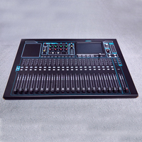 Consola de Audio Digital con Pantalla Táctil de 7 Pulgadas y Resolución de 800*480, Mezclador de 32 Canales con Alimentación Phantom +48V para DJs y Sistemas de Sonido
