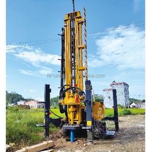 Günstiger Preis 350m Diesel Hydraulische Kleine Tragbare Brunnenbohranlage / Bohrlochbohrmaschinen Preise - Product Image 1
