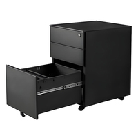 Glissière de tiroir à extension complète 3 volets 45 mm à montage inférieur pour FX3045, en acier laminé à froid Q235B, pour armoires de cuisine et salle à manger