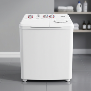 Electric Kimatsu Twin Tub <b>Top</b> <b>Loading</b> <b>Washing</b> <b>Machine</b> 7 kg CB Certified Grade 5 Energy Efficient Semi Automatic New Hotel - Product Image 3