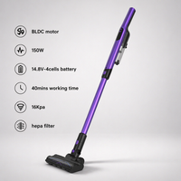 Aspirateur balai sans fil automatique avec collecte de poussière, 16Kpa, filtre HEPA H11, station de dépoussiérage 2.1L pour usage sur poils d'animaux et tapis