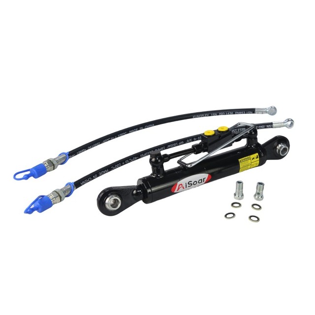 AiSoar China Manufacturer's New Double-Acting Toplink Hydraulic Cylinder 160 Bar Pressure 2'' Bore 3.5t Thrust Force Cylinder