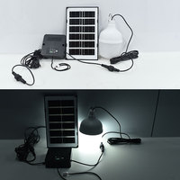 Bombillas Solares de 3w, 6w y 15w para el Hogar, Luces Solares Recargables para Jardín, 2025