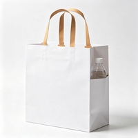 Sacs cadeaux de luxe en papier kraft personnalisés avec logo, emballage d'achat en gros de qualité supérieure en brun