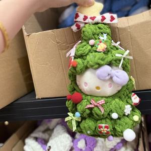 Nouvelles décorations de Noël en tissu faites à la main pour le sapin, petits cadeaux pour la voiture - Product Image 1