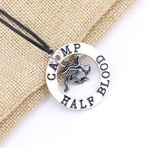 Colliers pendentifs Cheval Volant de Sang pour Hommes et Femmes, Collier Camp Half de <span class=keywords><strong>Percy</strong></span> <span class=keywords><strong>Jackson</strong></span>, Bijoux de mode, Accessoires, Cadeaux - Product Image 5
