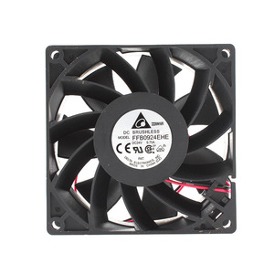 Ventilateur de refroidissement en acier inoxydable AFB0612VHB 12V 80_25mm 0.21A avec double roulement à billes pour convertisseur de fréquence et station d'alimentation - Product Image 2